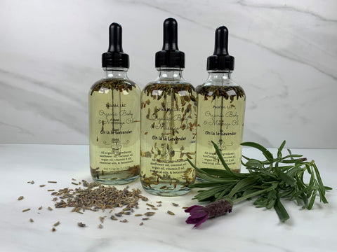 Oh lά lά Lavender Organic Body & Massage Oil