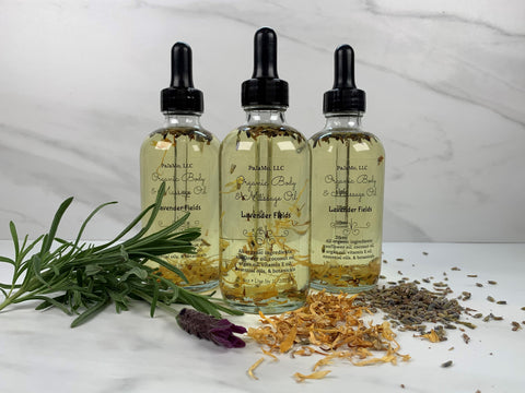 Lavender Fields Organic Body & Massage Oil